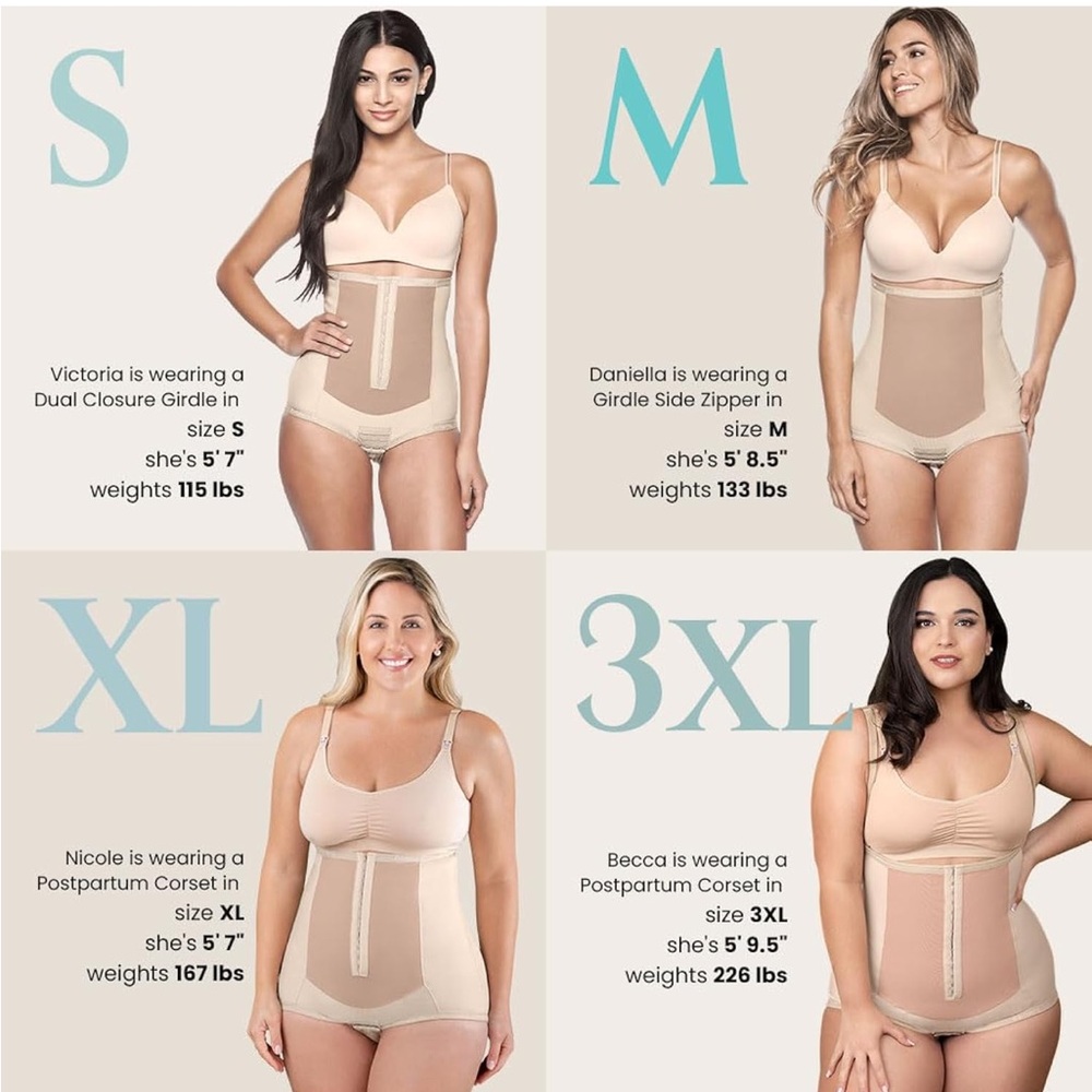 Bellefit Postpartum Dual-Closure Girdle - - Picture 2 of 4
